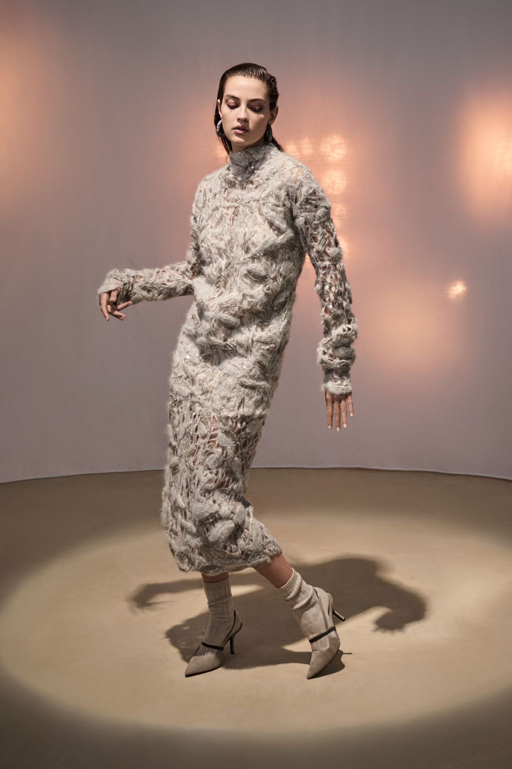 Fashion Week Milan Fall/Winter 2023 look 32 de la collection Brunello Cucinelli womenswear