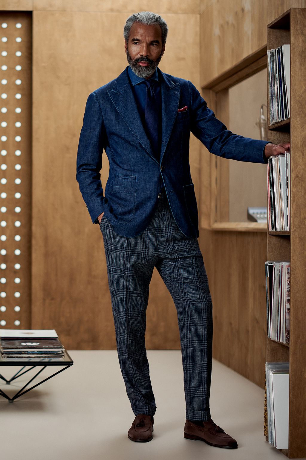 Fashion Week Milan Fall/Winter 2025 look 24 from the Brunello Cucinelli collection 男装