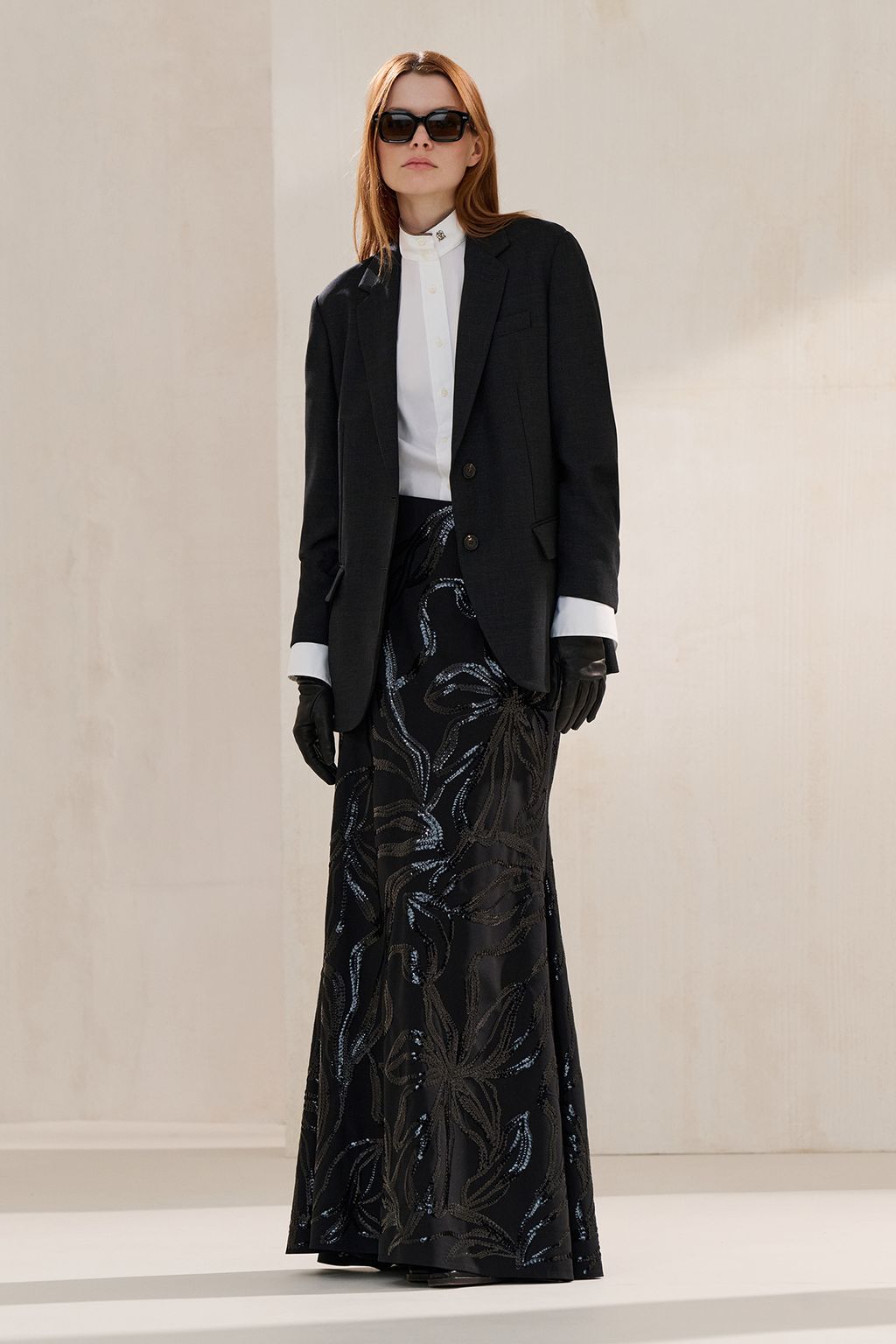 Fashion Week Milan Fall/Winter 2025 look 38 from the Brunello Cucinelli collection 女装