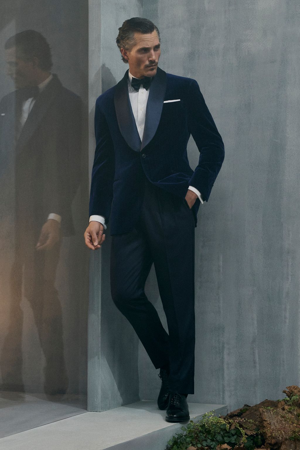 Fashion Week Milan Fall/Winter 2026 look 40 from the Brunello Cucinelli collection menswear