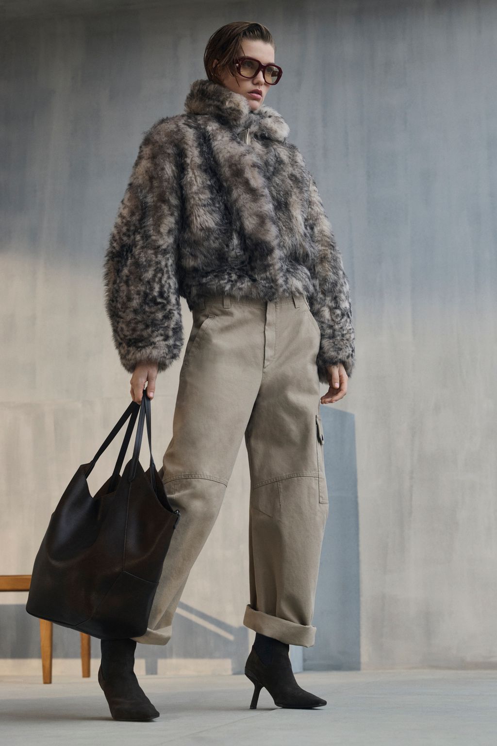 Fashion Week Milan Fall/Winter 2026 look 13 from the Brunello Cucinelli collection womenswear