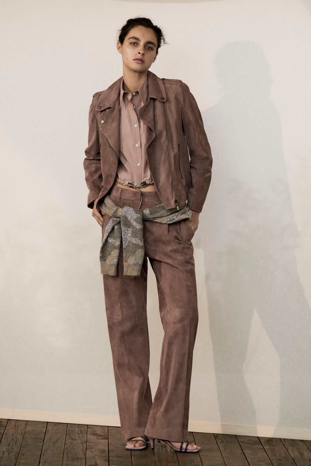Fashion Week Milan Spring/Summer 2023 look 26 from the Brunello Cucinelli collection 女装