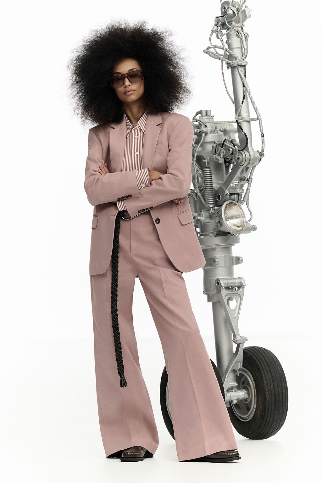 Fashion Week Milan Spring/Summer 2025 look 26 from the Brunello Cucinelli collection womenswear