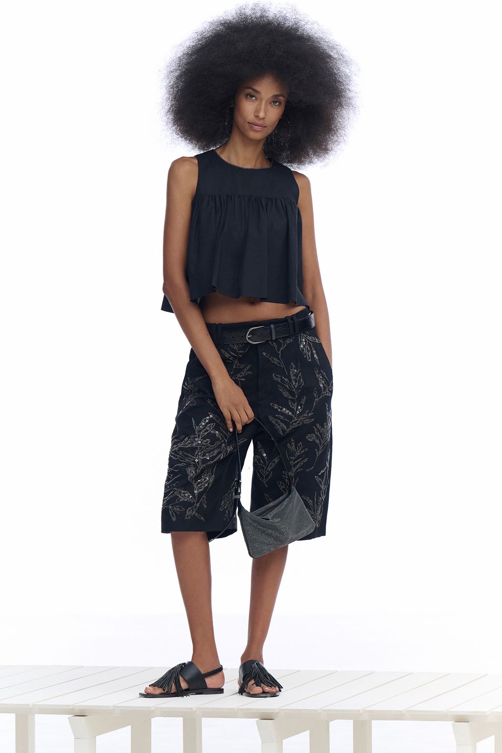 Fashion Week Milan Spring/Summer 2025 look 41 from the Brunello Cucinelli collection 女装