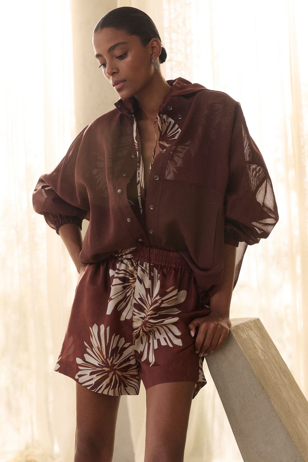 Fashion Week Milan Spring/Summer 2026 look 28 from the Brunello Cucinelli collection womenswear