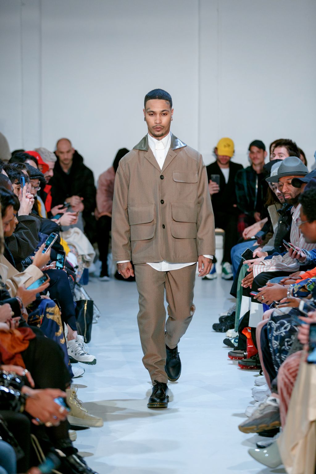 Fashion Week Paris Fall/Winter 2020 look 12 from the Bluemarble collection menswear