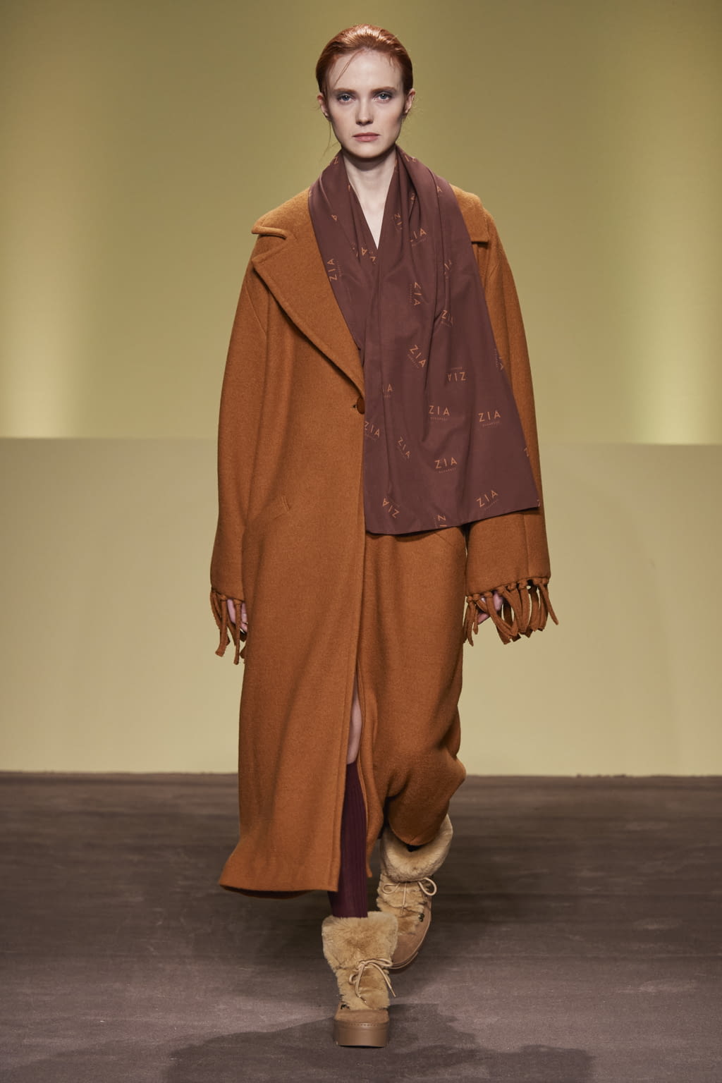 Fashion Week Milan Fall/Winter 2021 look 70 from the BUDAPEST SELECT collection womenswear