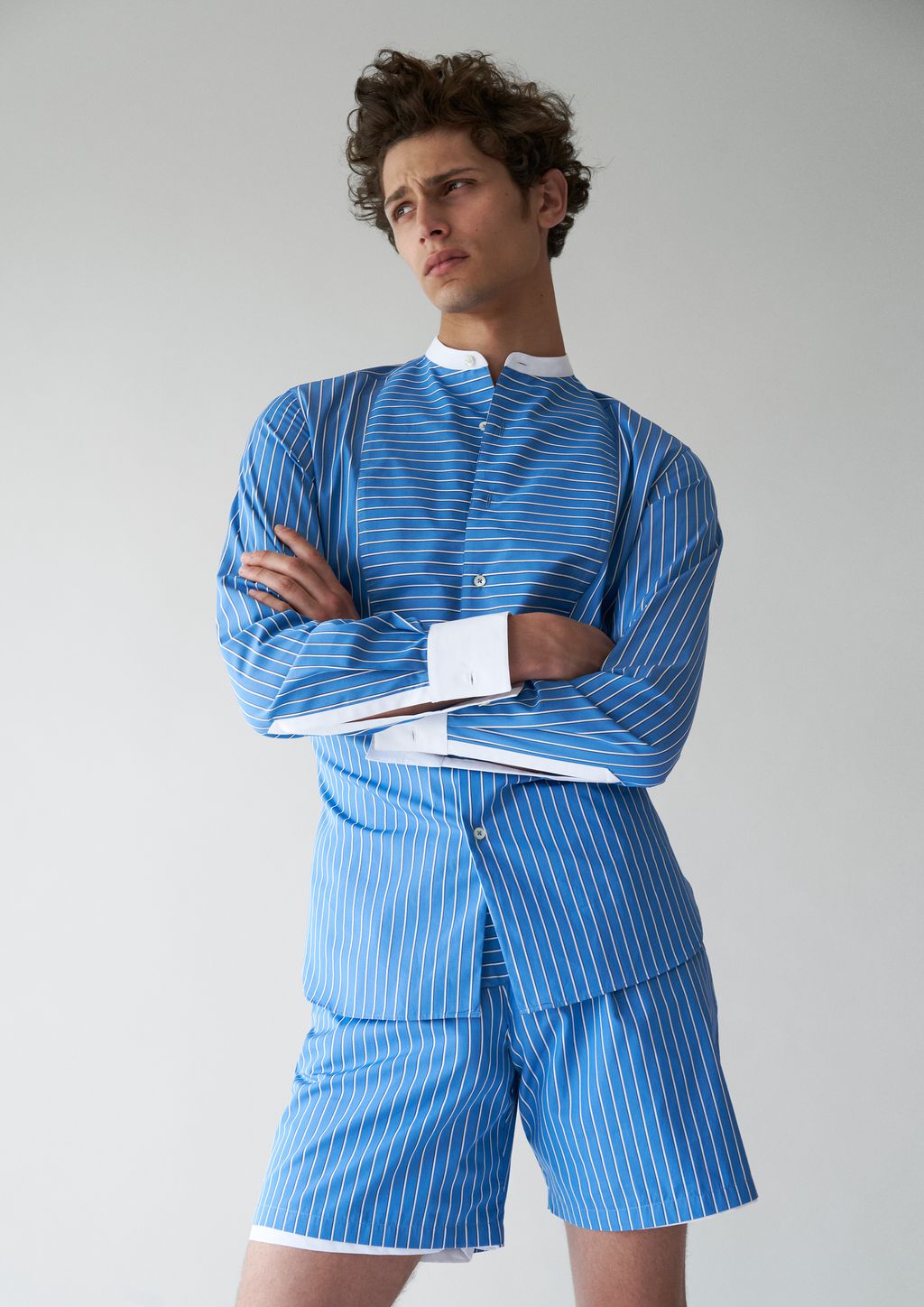 Fashion Week Paris Spring/Summer 2024 look 1 from the Sébline collection menswear