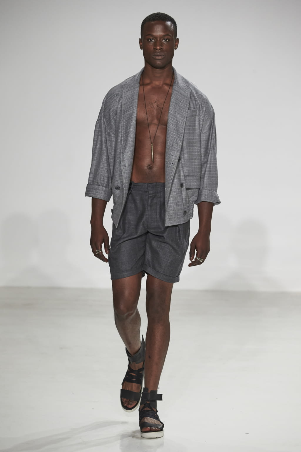 Fashion Week New York Spring/Summer 2017 look 23 from the Cadet collection menswear