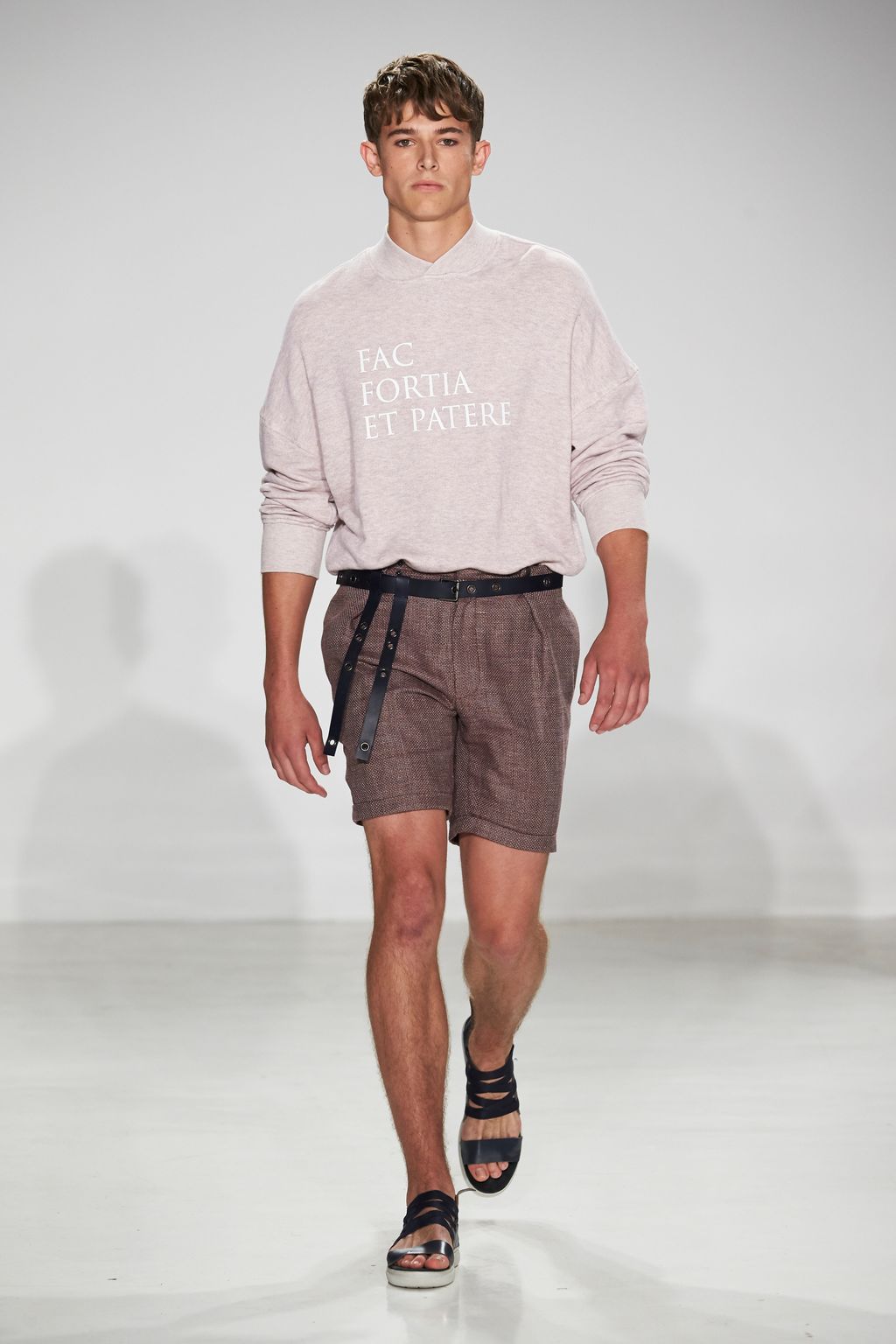 Fashion Week New York Spring/Summer 2017 look 4 from the Cadet collection menswear