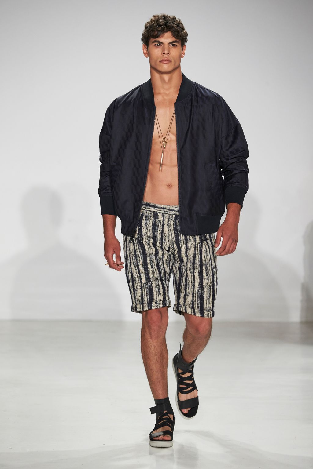 Fashion Week New York Spring/Summer 2017 look 9 from the Cadet collection menswear