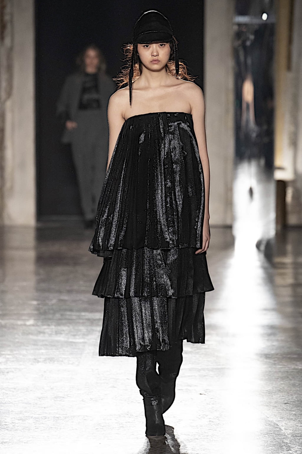 Fashion Week Milan Fall/Winter 2019 look 6 de la collection Calcaterra womenswear