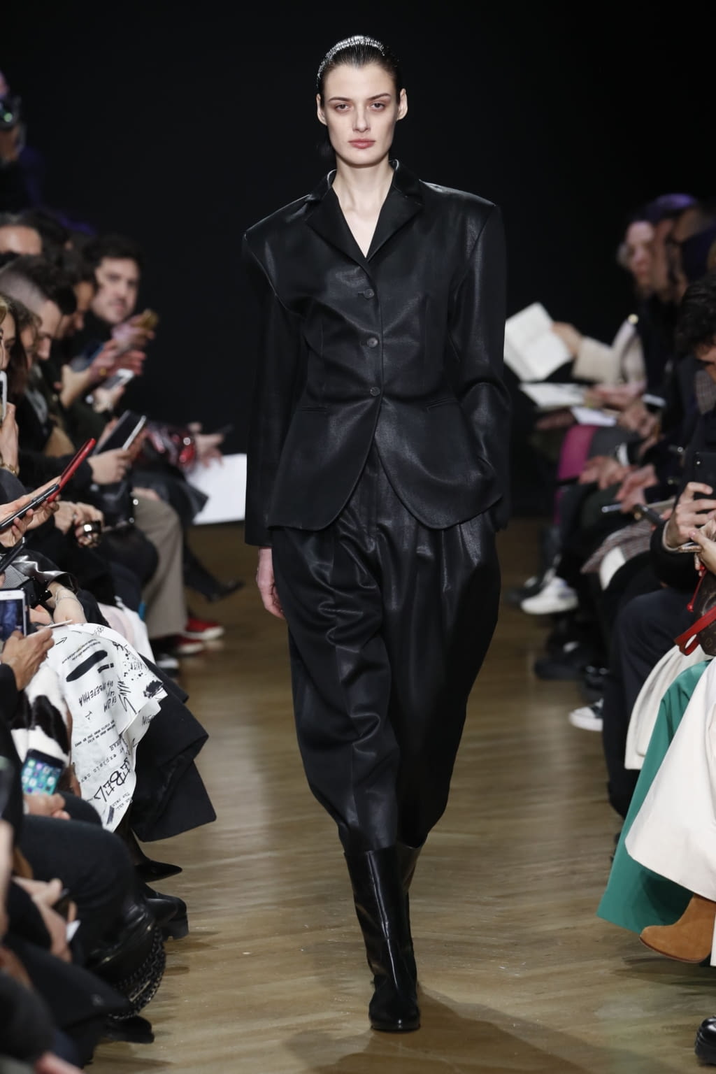Fashion Week Milan Fall/Winter 2020 look 1 from the Calcaterra collection womenswear