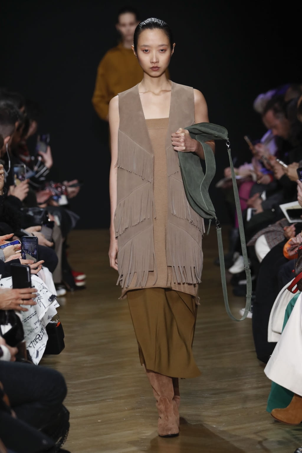 Fashion Week Milan Fall/Winter 2020 look 7 de la collection Calcaterra womenswear