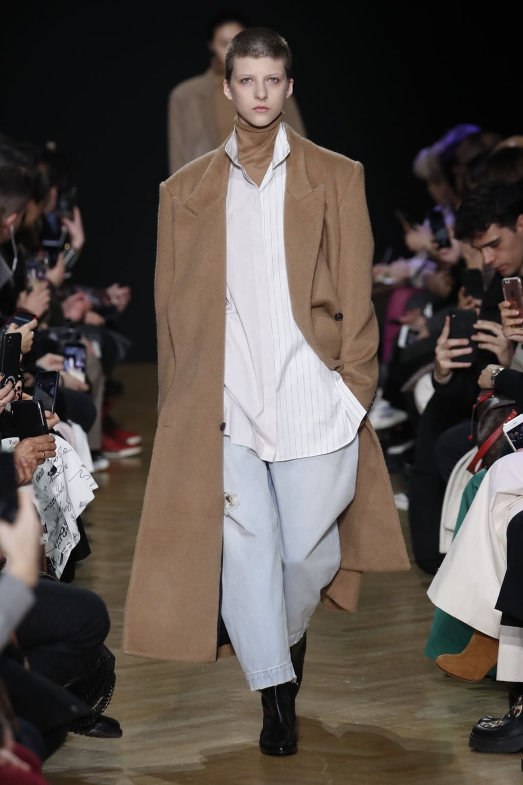 Fashion Week Milan Fall/Winter 2020 look 9 from the Calcaterra collection womenswear