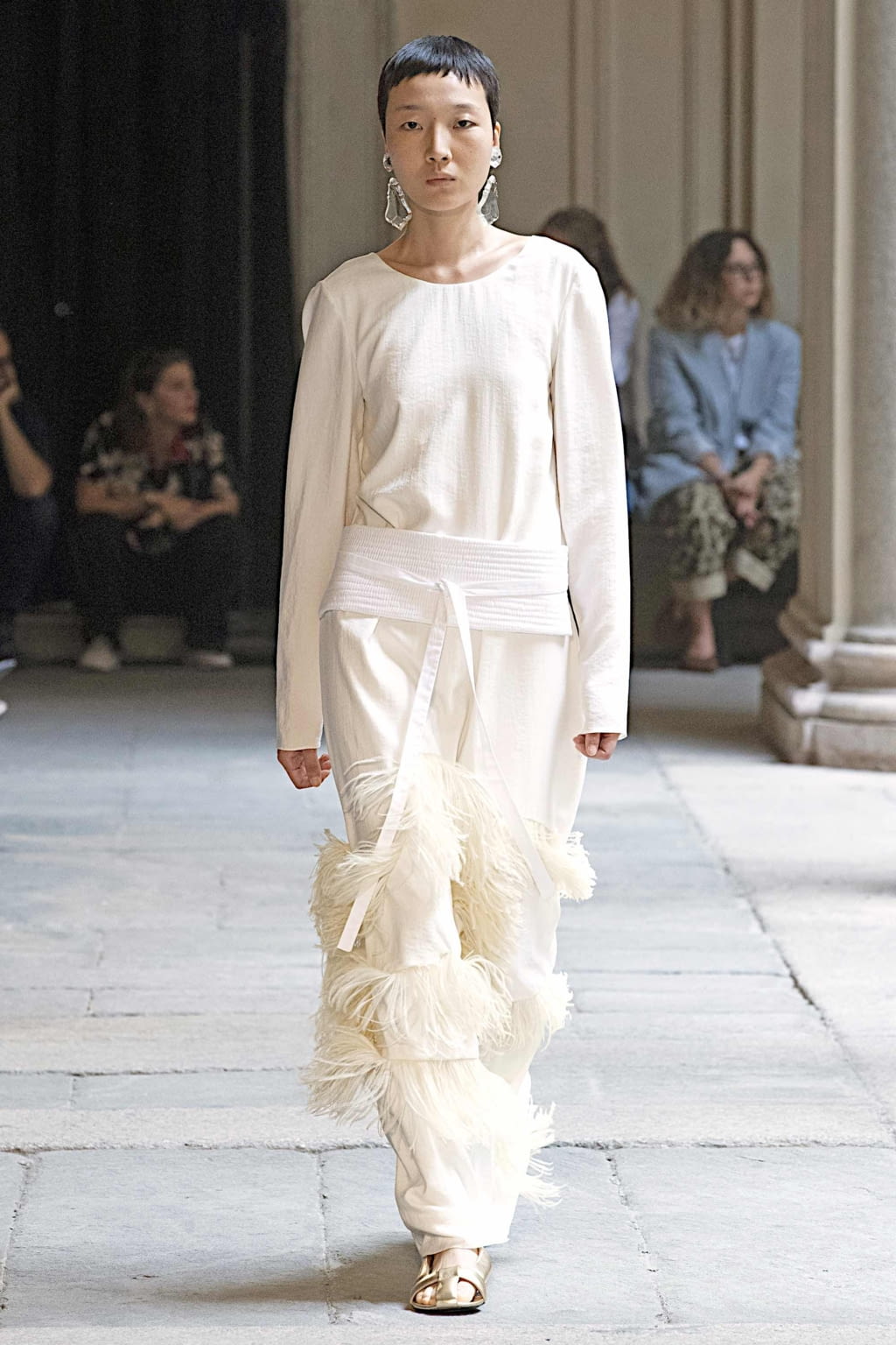 Fashion Week Milan Spring/Summer 2020 look 8 from the Calcaterra collection womenswear
