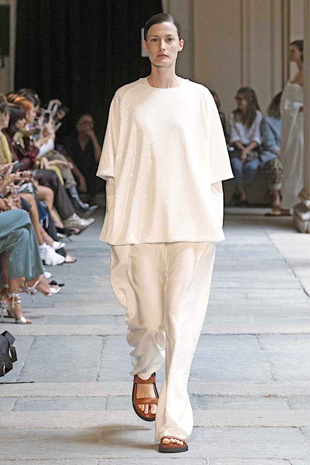 Fashion Week Milan Spring/Summer 2020 look 10 from the Calcaterra collection womenswear