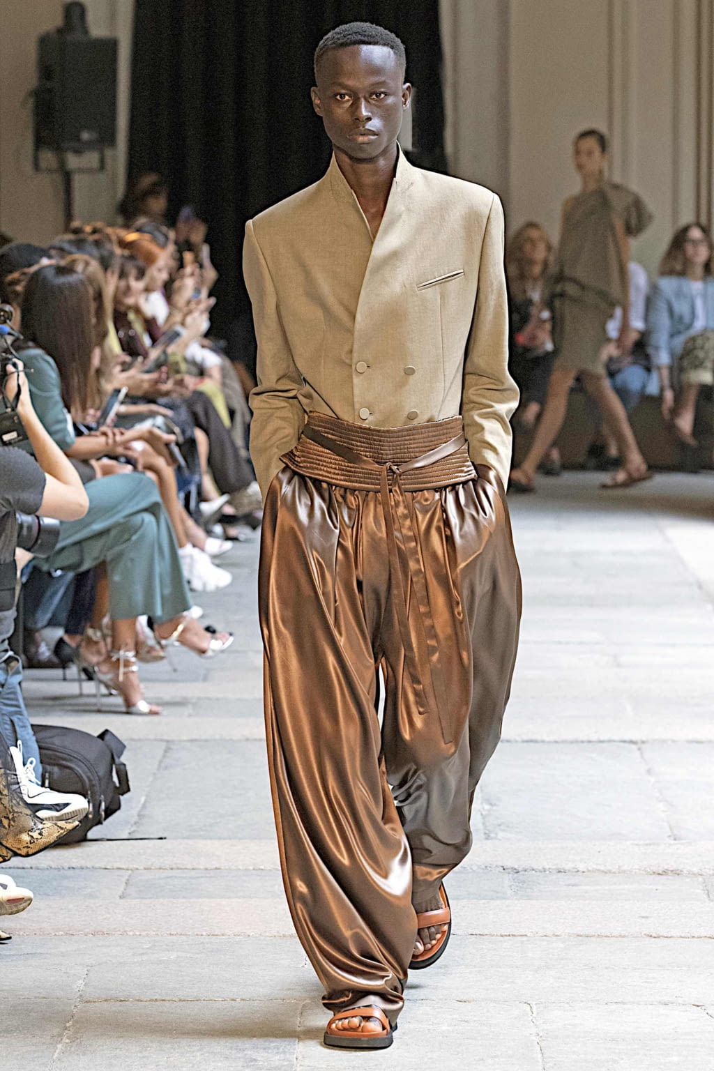 Fashion Week Milan Spring/Summer 2020 look 20 from the Calcaterra collection womenswear