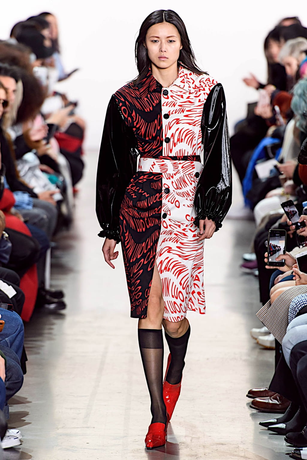 Fashion Week New York Fall/Winter 2019 look 6 de la collection Calvin Luo womenswear