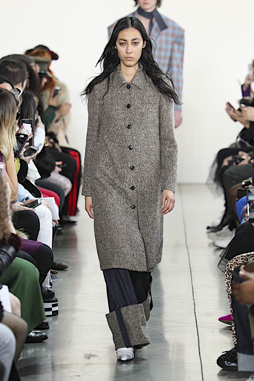 Fashion Week New York Fall/Winter 2019 look 17 de la collection Calvin Luo womenswear