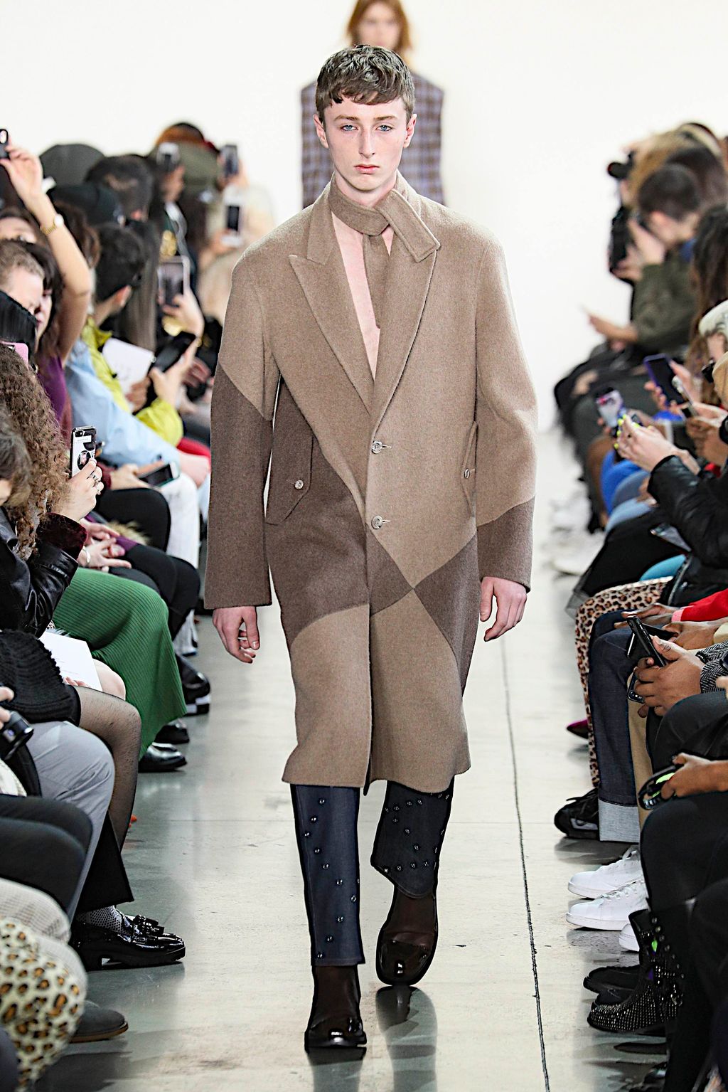 Fashion Week New York Fall/Winter 2019 look 22 from the Calvin Luo collection womenswear