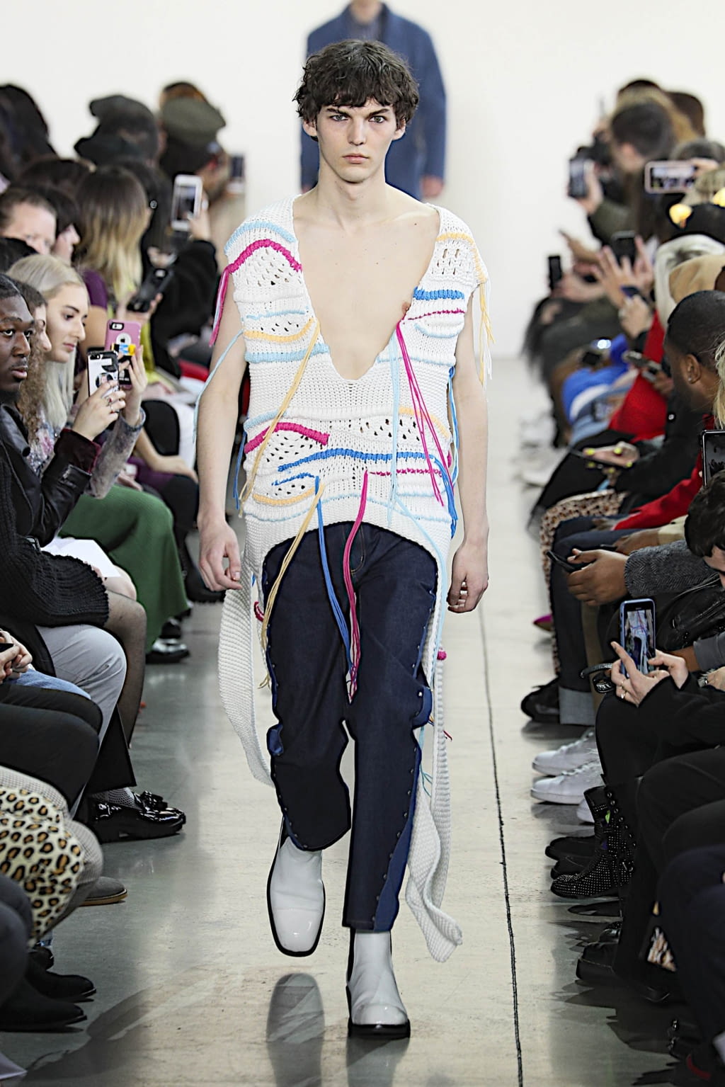 Fashion Week New York Fall/Winter 2019 look 32 de la collection Calvin Luo womenswear