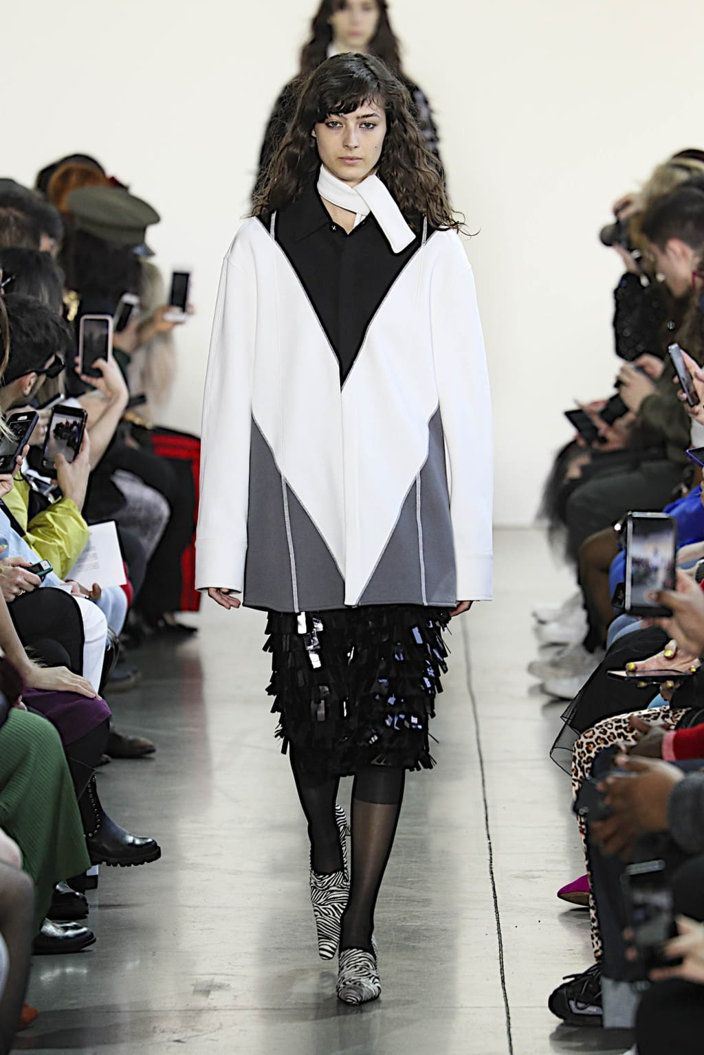 Fashion Week New York Fall/Winter 2019 look 42 from the Calvin Luo collection womenswear