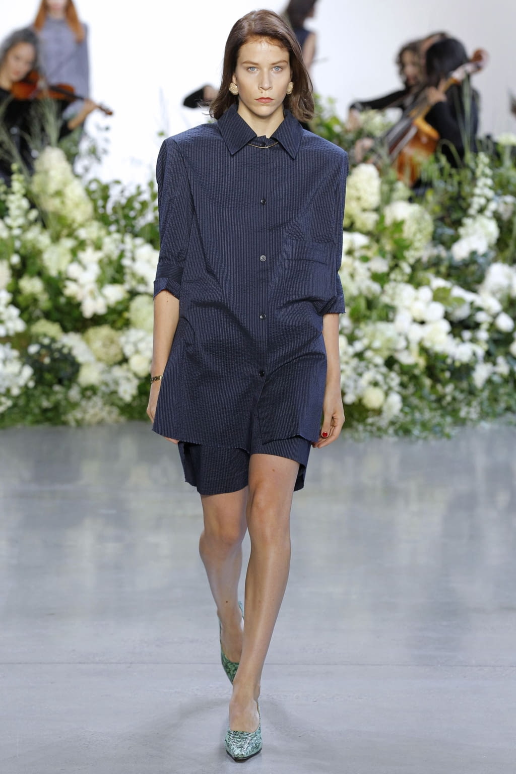 Fashion Week New York Spring/Summer 2019 look 5 de la collection Calvin Luo womenswear