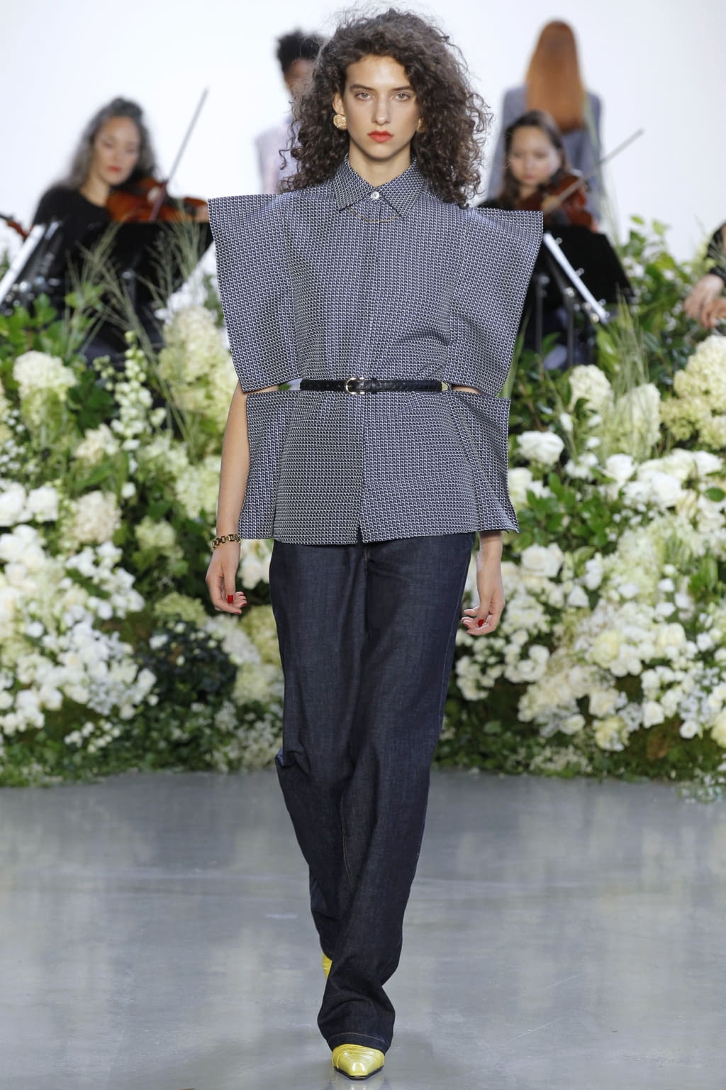 Fashion Week New York Spring/Summer 2019 look 8 de la collection Calvin Luo womenswear