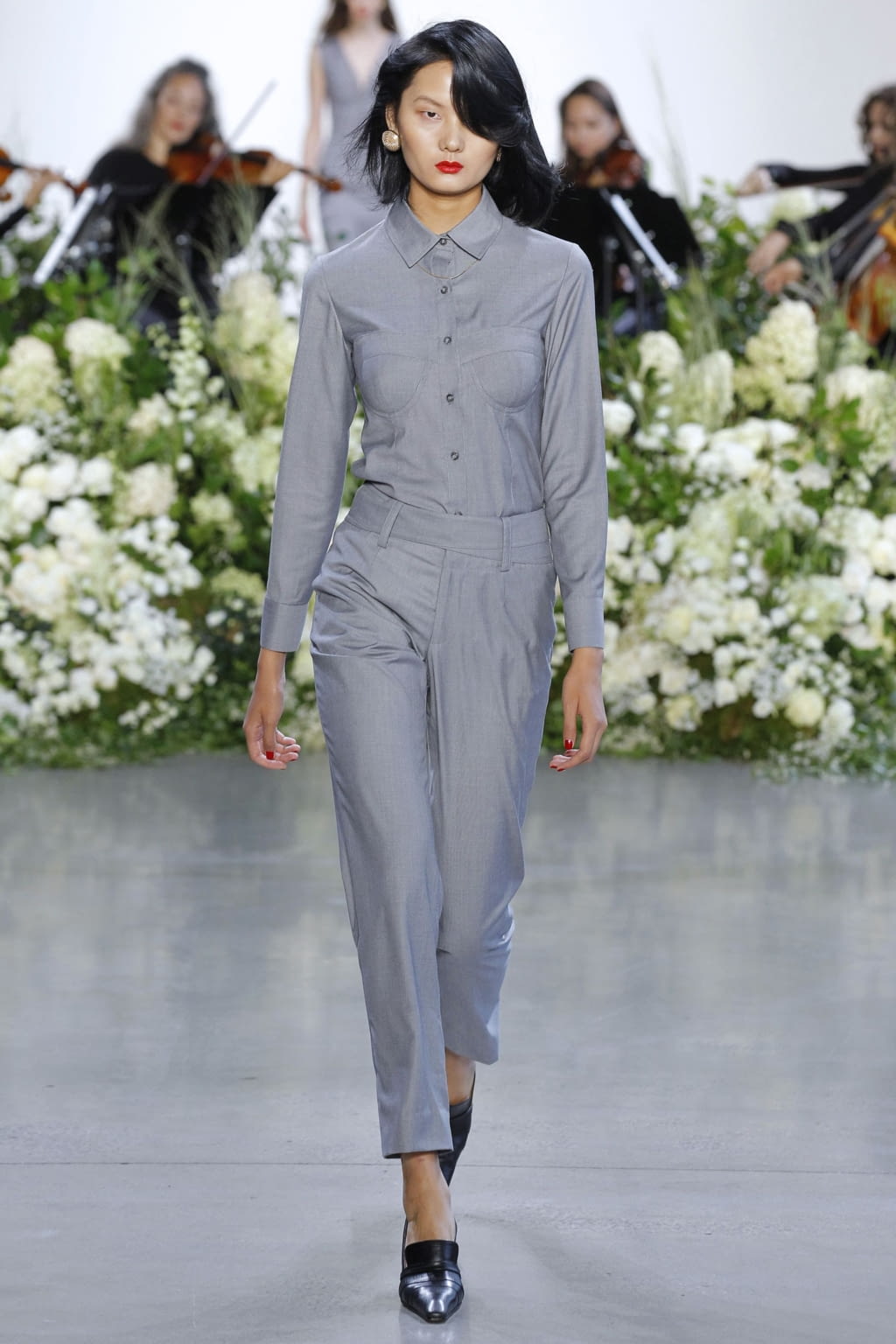 Fashion Week New York Spring/Summer 2019 look 17 de la collection Calvin Luo womenswear