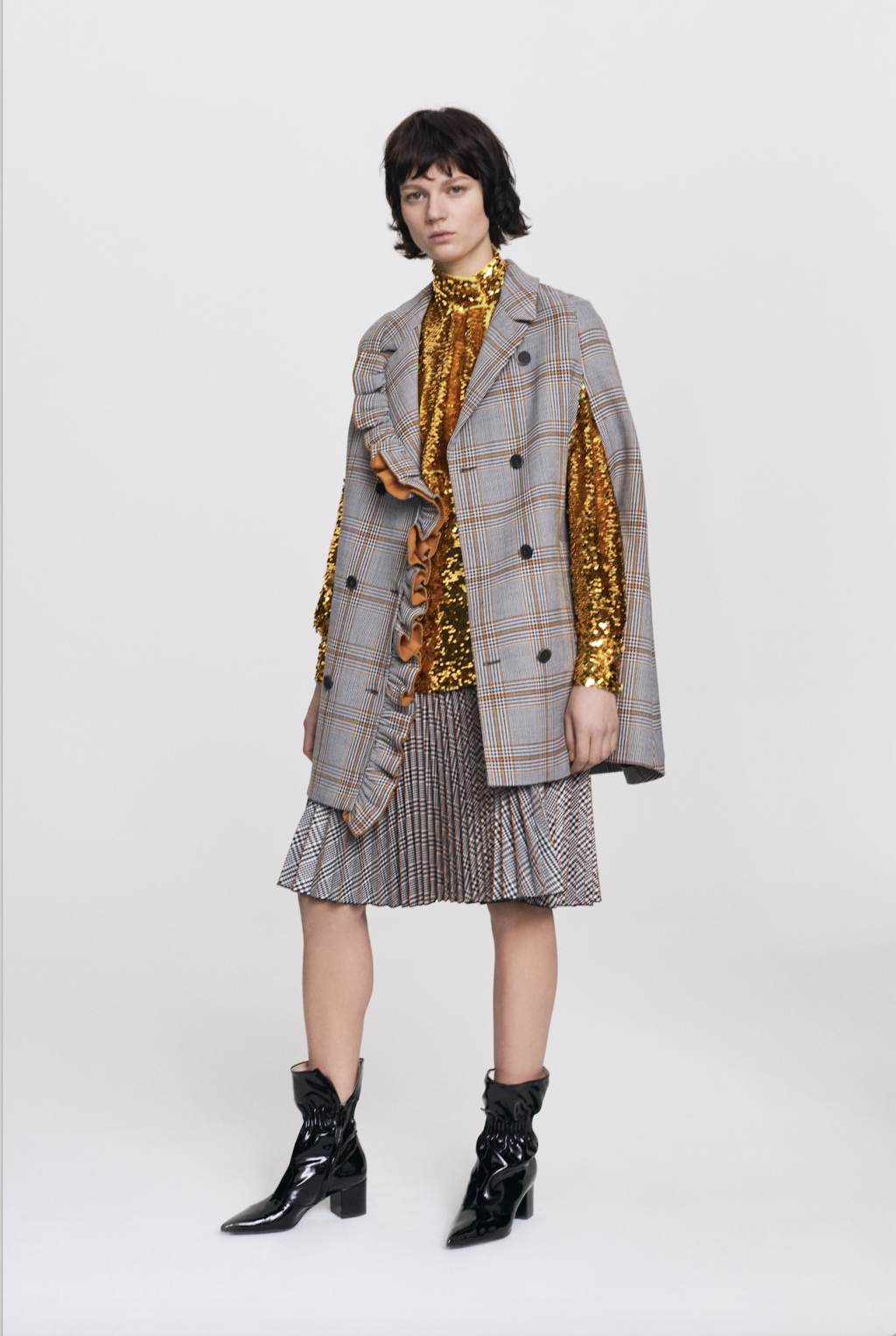 Fashion Week Milan Pre-Fall 2017 look 3 from the MSGM collection womenswear