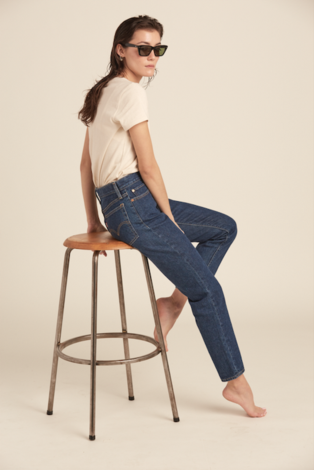 Fashion Week Paris Spring/Summer 2020 look 6 from the Levi’s® Wellthread collection womenswear