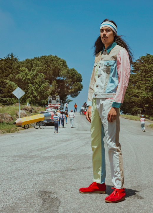 Fashion Week Paris Spring/Summer 2020 look 7 from the Levi’s® Vintage Clothing collection 女装