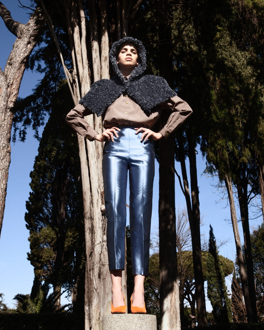 Fashion Week Milan Fall/Winter 2019 look 17 de la collection Capucci womenswear