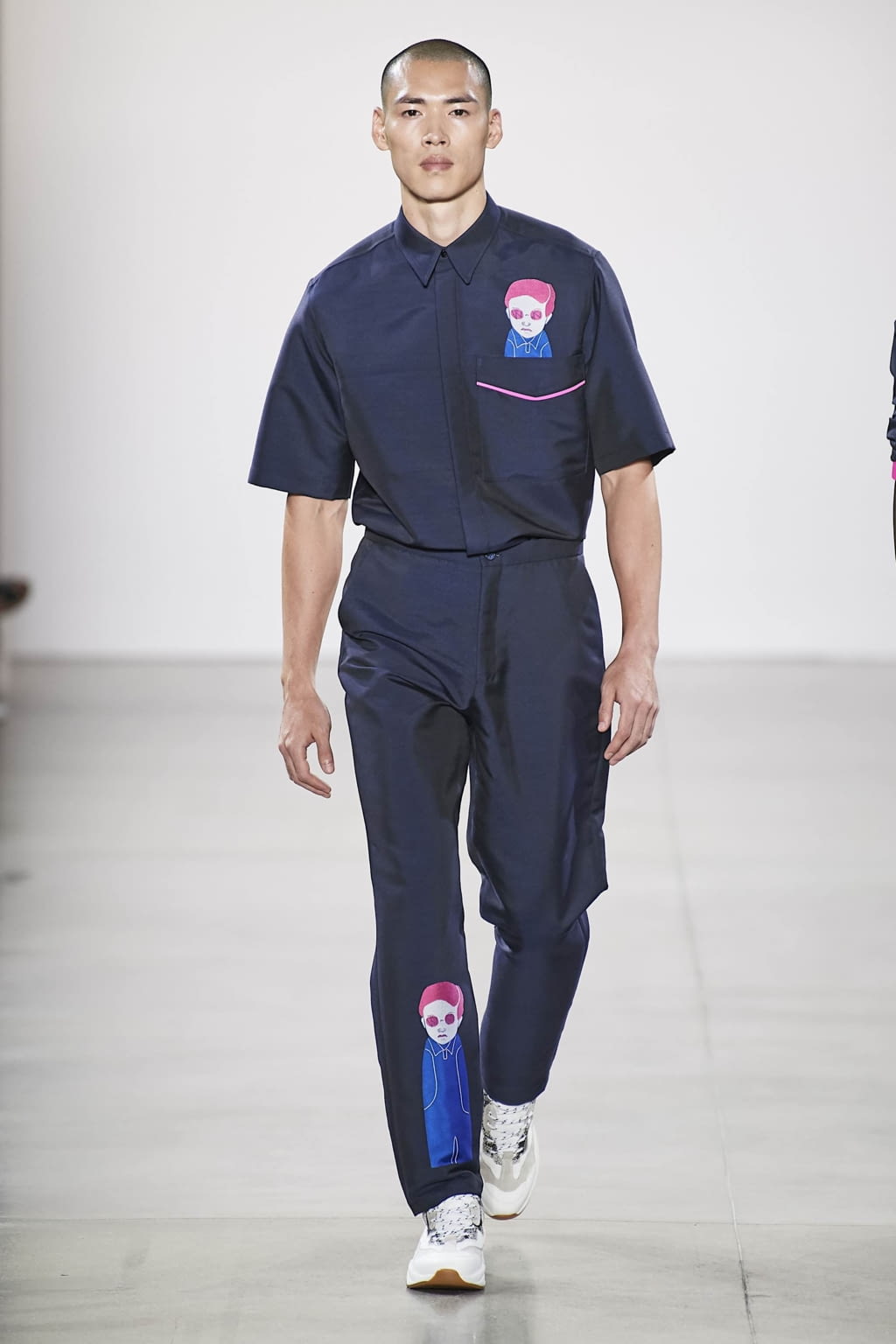 Fashion Week New York Spring/Summer 2020 look 3 from the Carlos Campos collection 男装