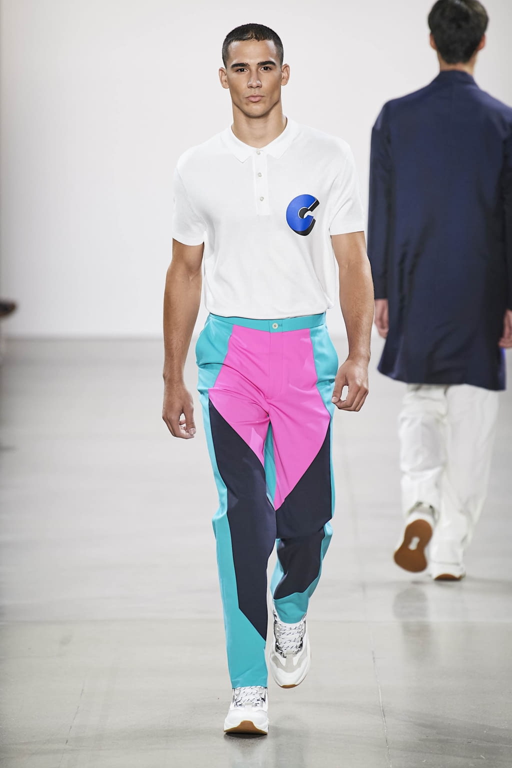 Fashion Week New York Spring/Summer 2020 look 7 from the Carlos Campos collection menswear