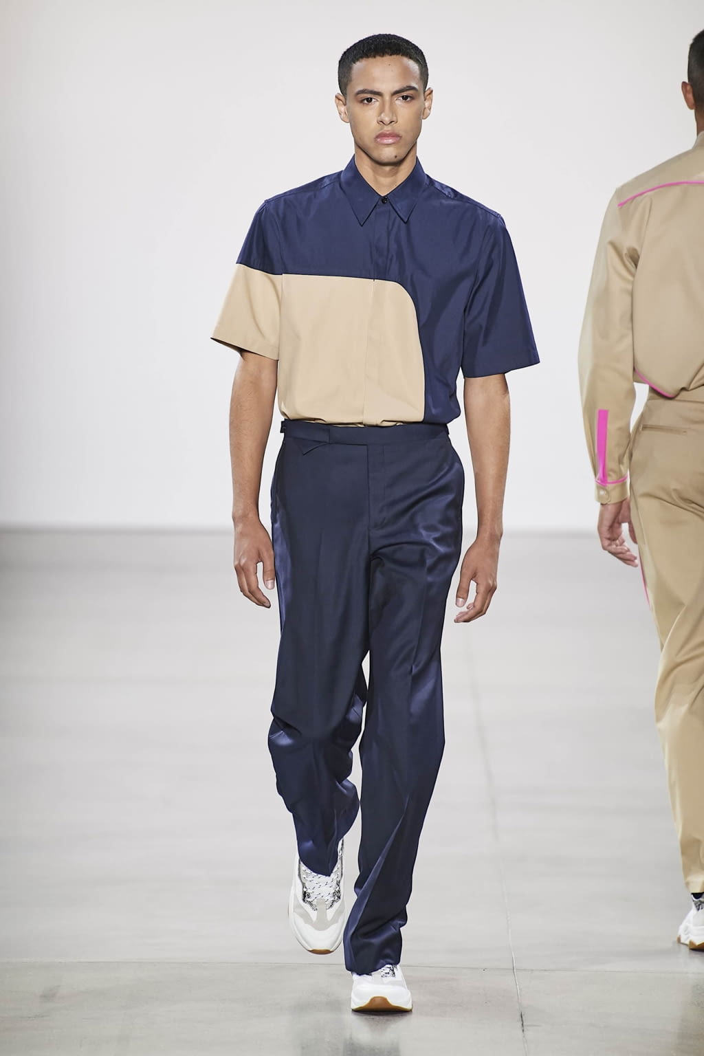 Fashion Week New York Spring/Summer 2020 look 11 from the Carlos Campos collection menswear