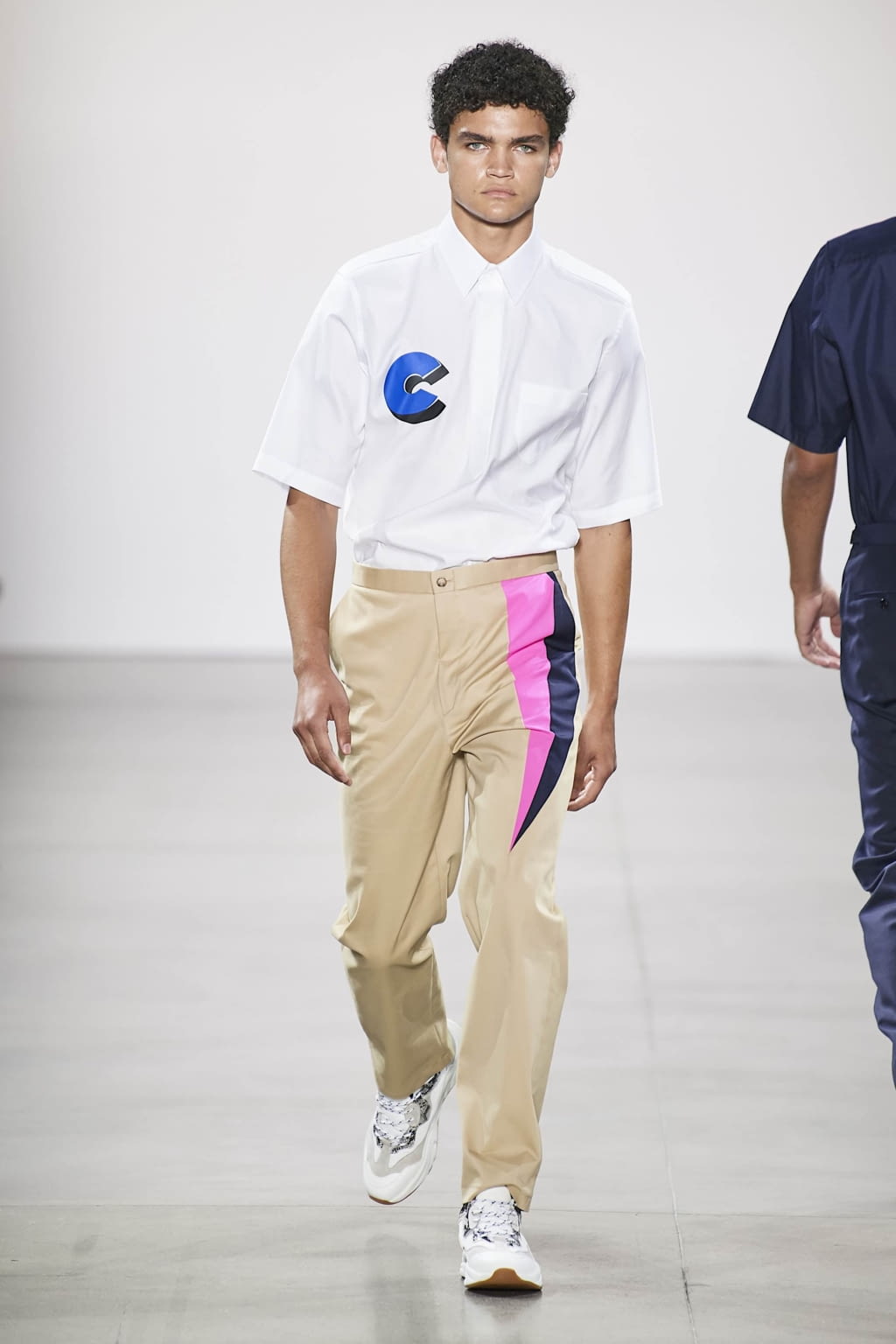 Fashion Week New York Spring/Summer 2020 look 12 from the Carlos Campos collection menswear