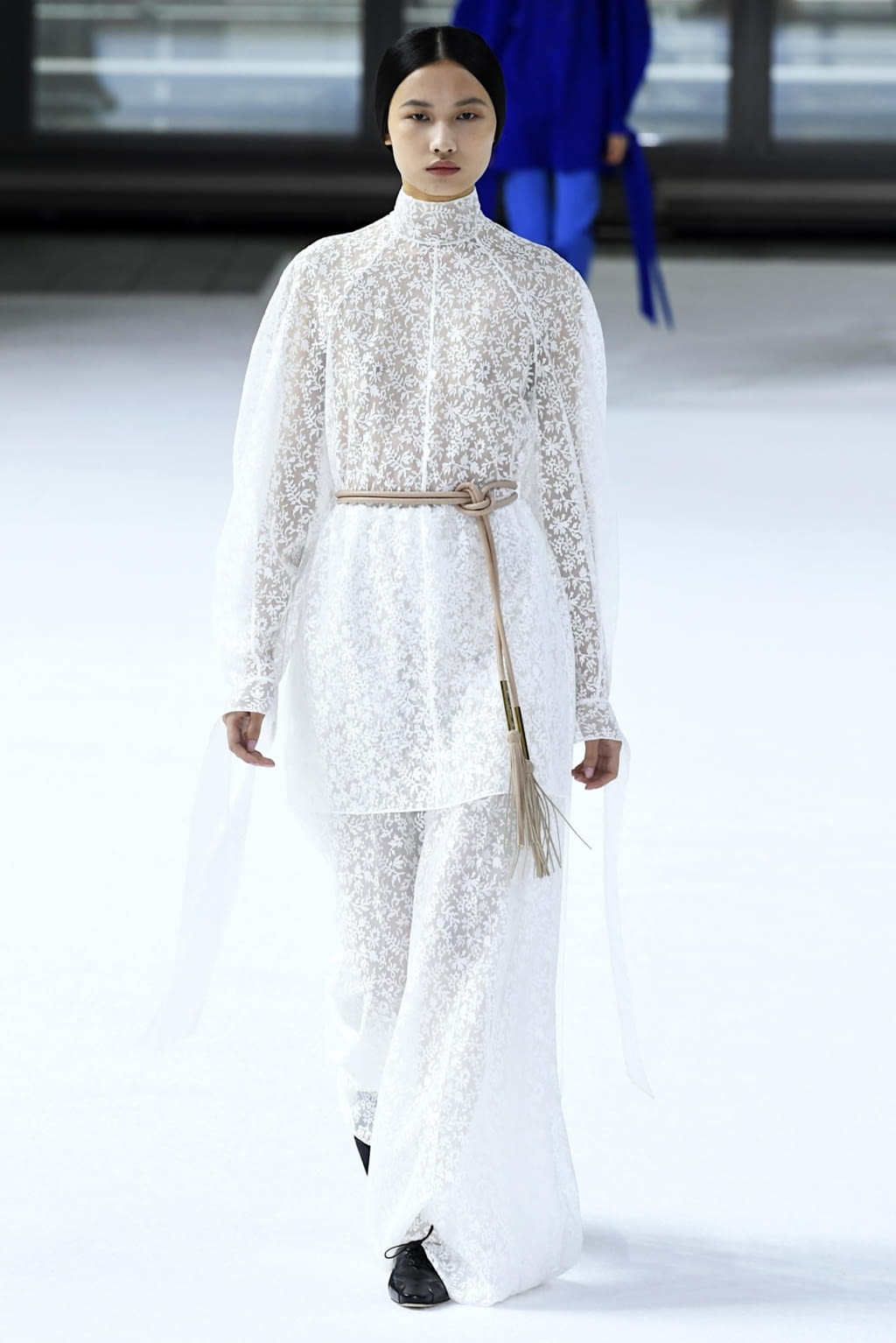 Fashion Week New York Fall/Winter 2020 look 4 from the Carolina Herrera collection 女装