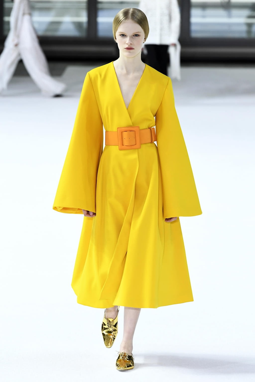 Fashion Week New York Fall/Winter 2020 look 7 de la collection Carolina Herrera womenswear