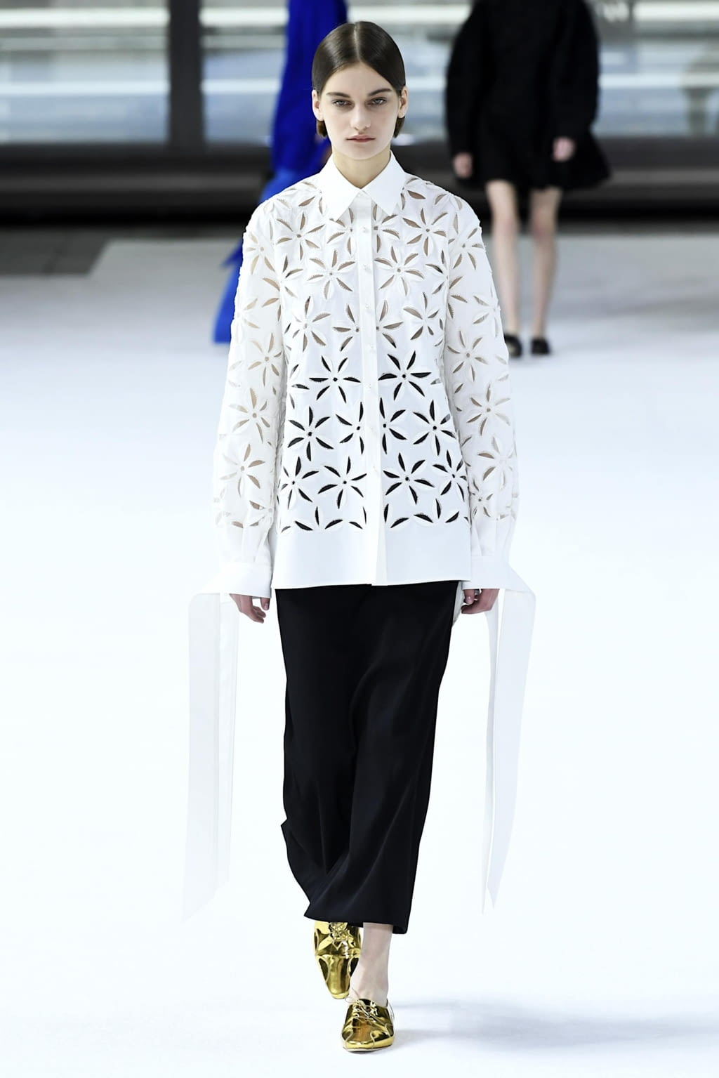 Fashion Week New York Fall/Winter 2020 look 8 de la collection Carolina Herrera womenswear