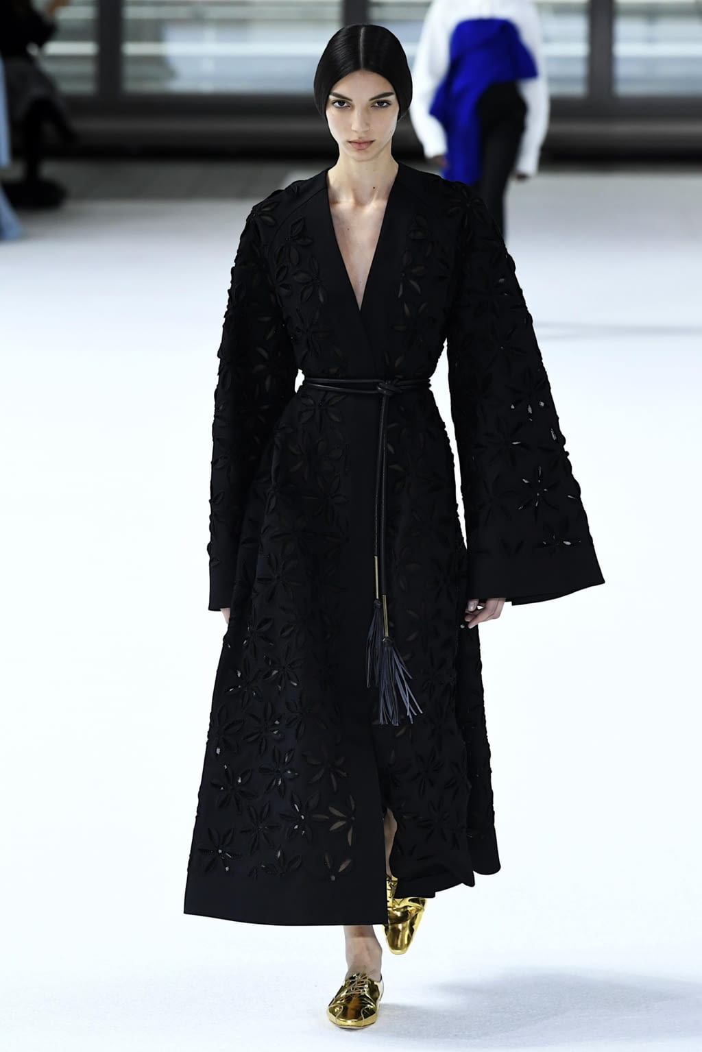 Fashion Week New York Fall/Winter 2020 look 10 from the Carolina Herrera collection womenswear
