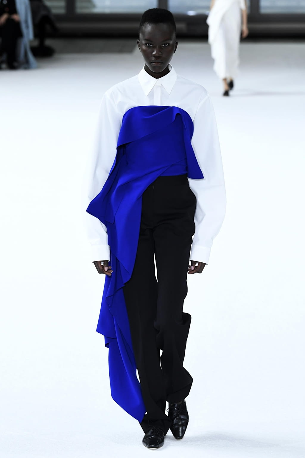 Fashion Week New York Fall/Winter 2020 look 11 from the Carolina Herrera collection womenswear