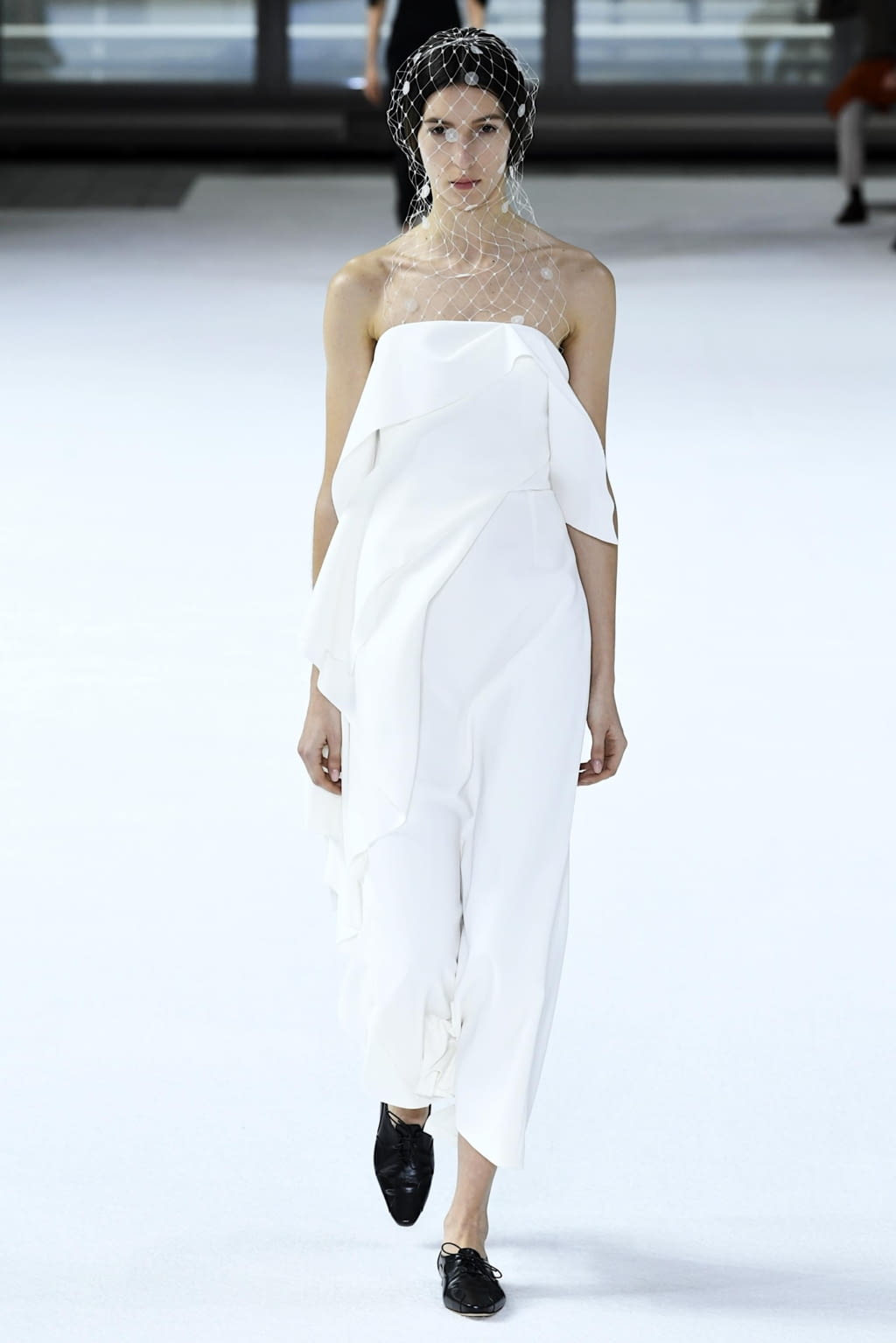 Fashion Week New York Fall/Winter 2020 look 12 de la collection Carolina Herrera womenswear