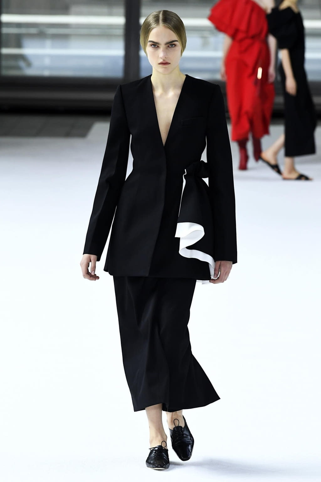 Fashion Week New York Fall/Winter 2020 look 16 de la collection Carolina Herrera womenswear