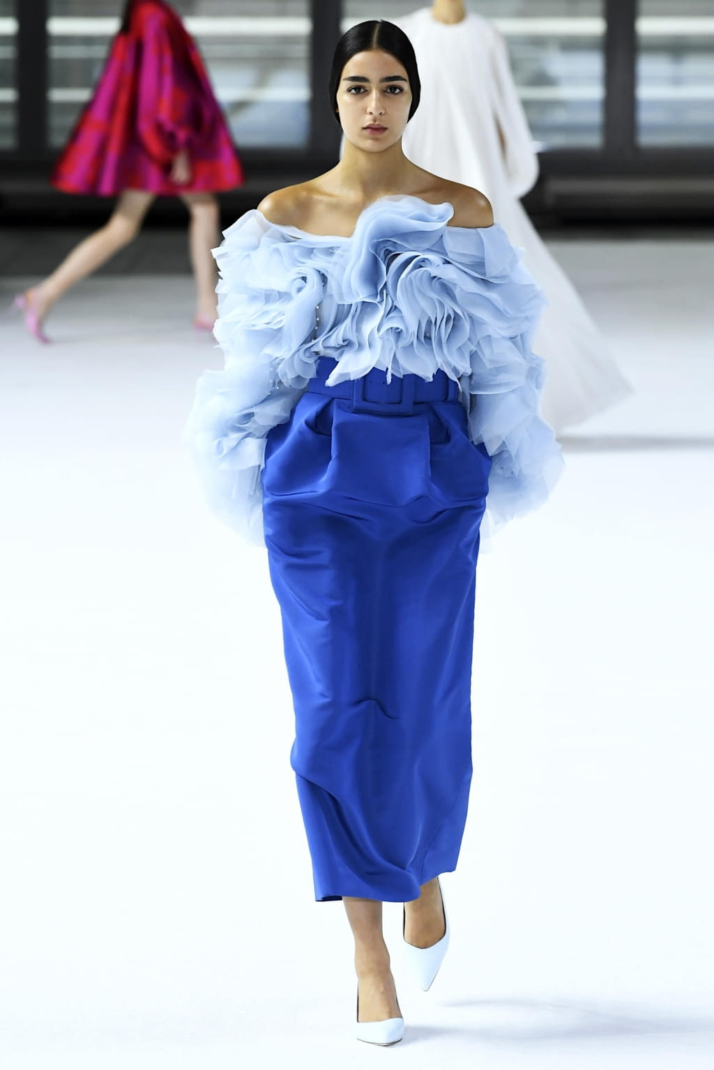 Fashion Week New York Fall/Winter 2020 look 36 from the Carolina Herrera collection womenswear