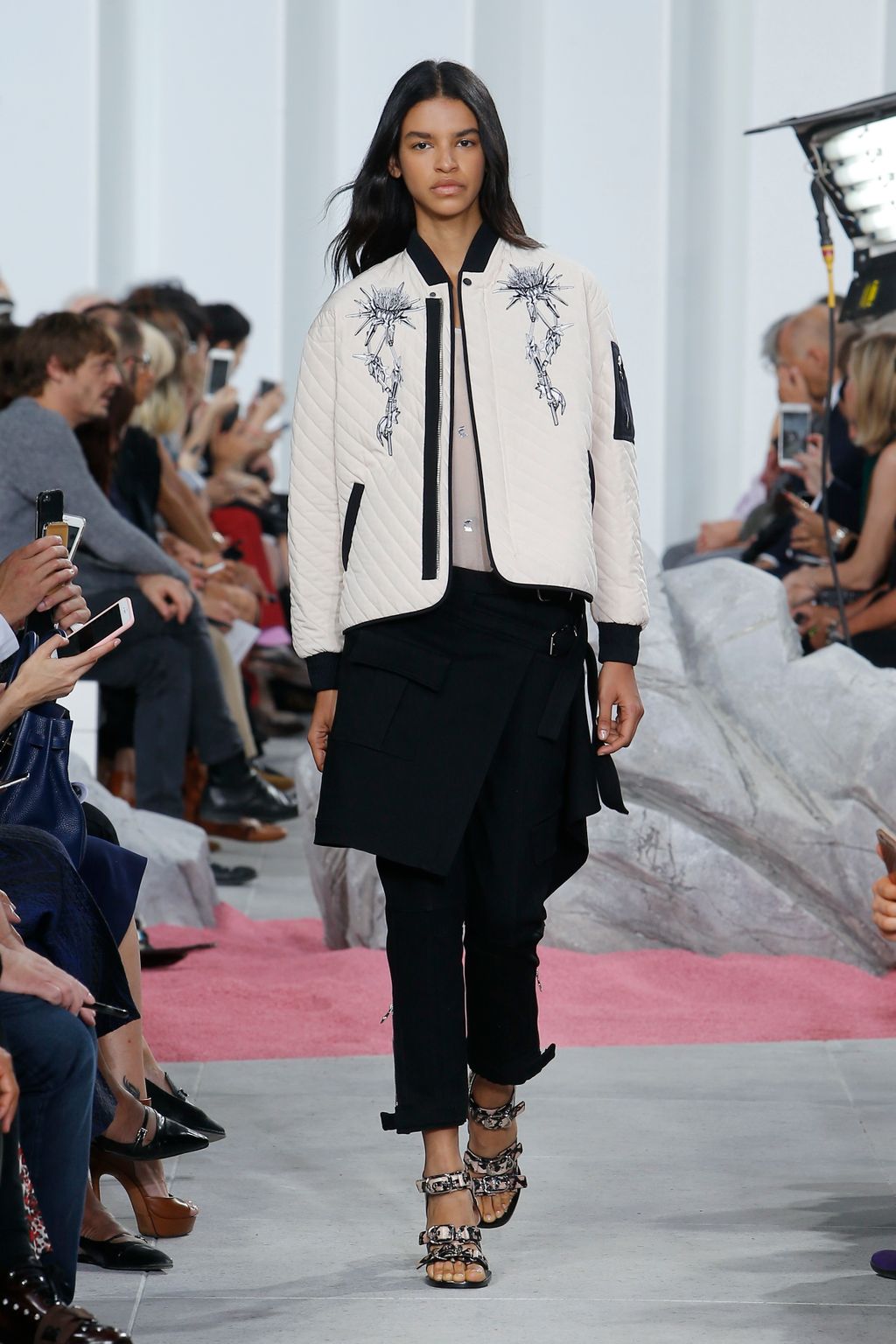 Fashion Week Paris Spring/Summer 2017 look 20 from the Carven collection womenswear