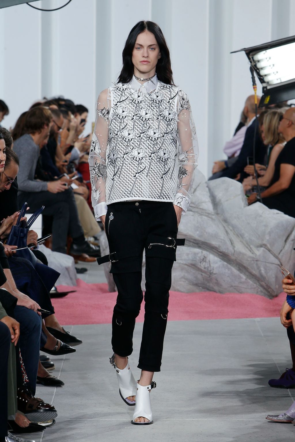 Fashion Week Paris Spring/Summer 2017 look 38 from the Carven collection womenswear