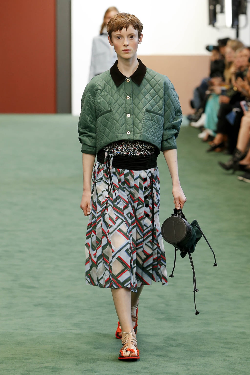 Fashion Week Paris Spring/Summer 2018 look 14 from the Carven collection womenswear