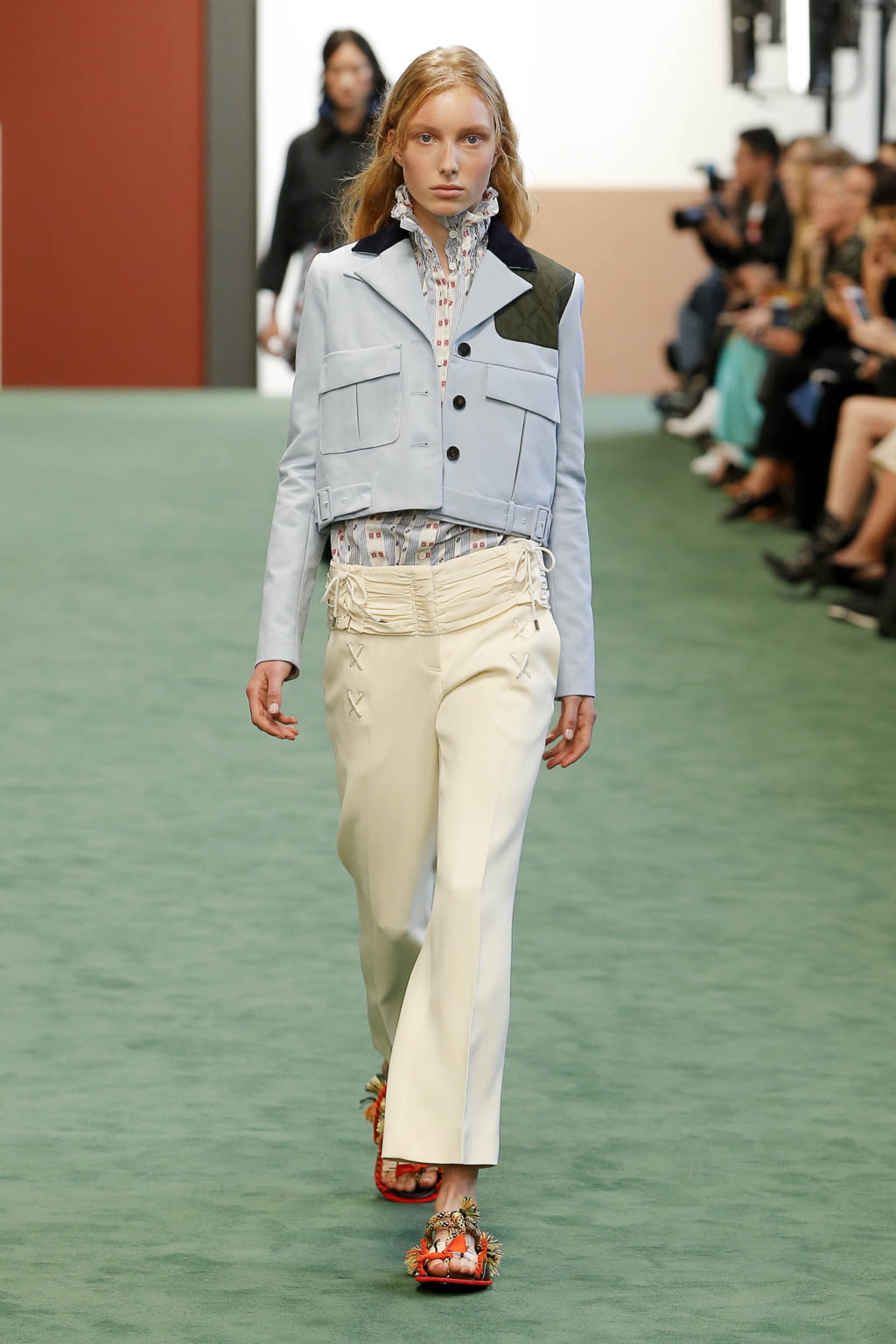 Fashion Week Paris Spring/Summer 2018 look 15 from the Carven collection womenswear